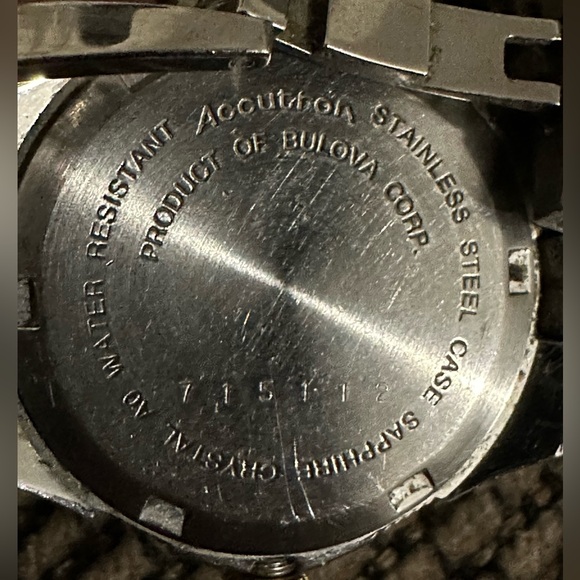 accutron watch vintage two tone - Picture 3 of 5